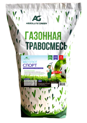 Газонная травосмесь Спорт 10 кг в интернет гипермаркете «Планета Лета». Фото