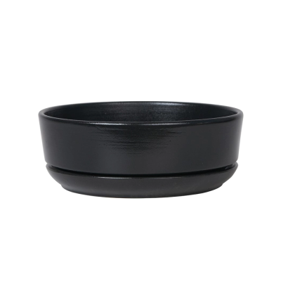 Горшок Огма черный бонсай d15, h5,5см, 0,6л в интернет гипермаркете «Планета Лета». Фото