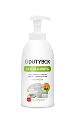 Эко-пенка для посуды фрукты 500мл полный DUTYBOX  db-1210 в интернет гипермаркете «Планета Лета». Фото