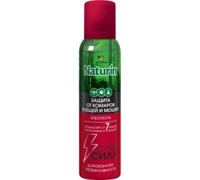 Аэрозоль Gardex Naturin Супер Сила 3 в 1 от комаров, клещей и мошки 150 мл U-N0080 Уценка!!! в интернет гипермаркете «Планета Лета». Фото