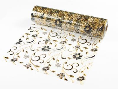 Клеенка Dekorelle силиконовая прзрачный фон Gold 1,0х1м 010 в интернет гипермаркете «Планета Лета». Фото