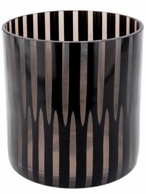 Ваза "Рельефная" (стекло), D15xH26 см в интернет гипермаркете «Планета Лета». Фото