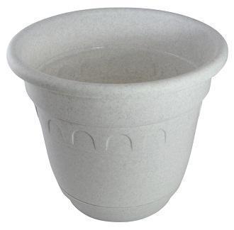 Горшок Колывань с п/д., мрамор, d22см., 3,7л. в интернет гипермаркете «Планета Лета». Фото