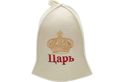 Шапка для бани "Царь" ТМ Бацькина баня 10009 в интернет гипермаркете «Планета Лета». Фото
