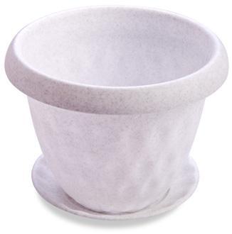 Горшок Розетта с п/д., мрамор, d24,5см., 4,9л., С128МРА в интернет гипермаркете «Планета Лета». Фото