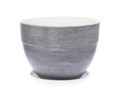 Горшок Эбен овал борт d26 в интернет гипермаркете «Планета Лета». Фото