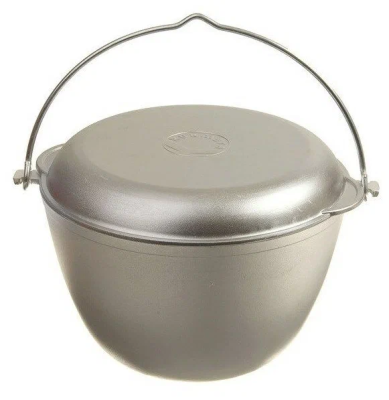 Котел походный с крышкой-сковородой 5 л кп50 Kukmara в интернет гипермаркете «Планета Лета». Фото Котел походный с крышкой-сковородой 5 л кп50 в интернет гипермаркете «Планета Лета». Фото