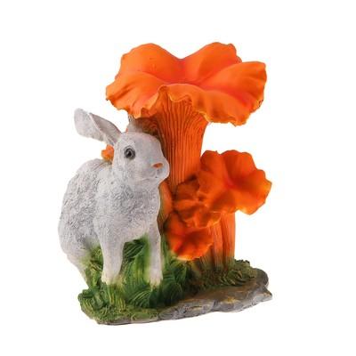 Фигура Гриб лисичка с зайчиком h 34см ФП114 Планета Лета в интернет гипермаркете «Планета Лета». Фото Фигура Гриб лисичка с зайчиком h 34см ФП114 в интернет гипермаркете «Планета Лета». Фото