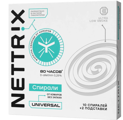 NETTRIX Universal Спирали бездымные Уценка!!! в интернет гипермаркете «Планета Лета». Фото