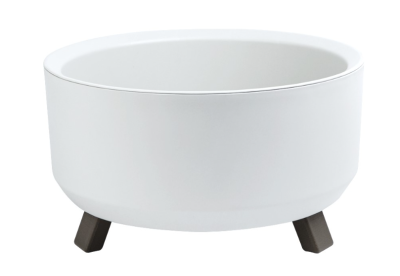 Кашпо "Грация прайм" (1,3л) Цв. Белый (Арт. КШ-4400) в интернет гипермаркете «Планета Лета». Фото