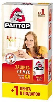 Лента РАПТОР липкая от мух в гофрокоробке в интернет гипермаркете «Планета Лета». Фото