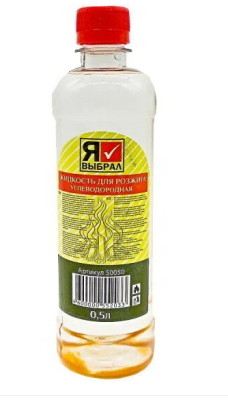 Жидкость для розжига 0,5л. Green углеводородная  Я ВЫБРАЛ/24 в интернет гипермаркете «Планета Лета». Фото
