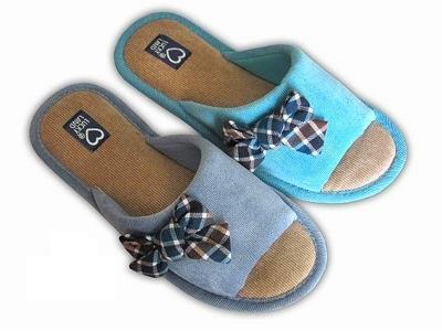 Пантолеты женские домашние 3127 W-CH-O в интернет гипермаркете «Планета Лета». Фото