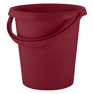 Ведро 12 л Rock'n'Roll бордо в интернет гипермаркете «Планета Лета». Фото