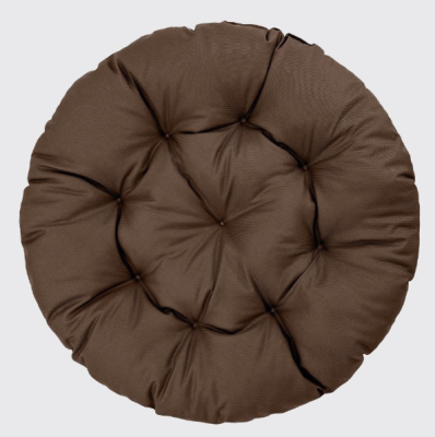 Подушка на кресло-КОКОН ЛИНА,СФЕРА ЛАЙТ,ПАРИЖ  Цвет: Шоколадный в интернет гипермаркете «Планета Лета». Фото