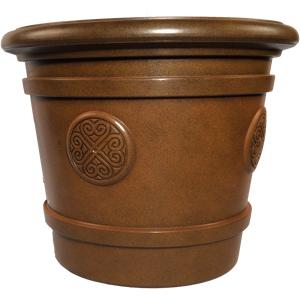 Горшок Medallion d61см 80л оранж Е80-6