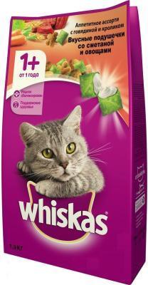 Корм Whiskas под/паш гов/крол/ов 1,9кг в интернет гипермаркете «Планета Лета». Фото