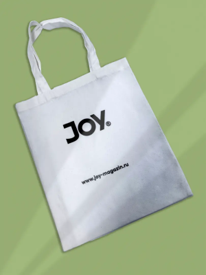 Сумка - шоппер JOY белая в интернет гипермаркете «Планета Лета». Фото