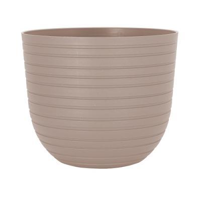 Кашпо Артевази Havana Horizon D50 H42 см светло-бежевое матовое 825565 в интернет гипермаркете «Планета Лета». Фото