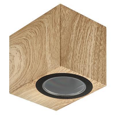 Садовый светильник, под лампу GU10,  накладной, сосна, UUL-P41A 6W/GU10 IP65 PINE в интернет гипермаркете «Планета Лета». Фото