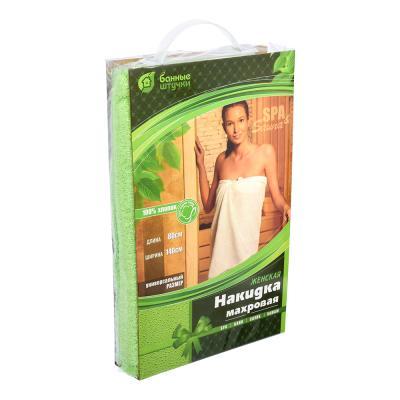 Накидка махровая женская 140x80 см БШ 32172 в интернет гипермаркете «Планета Лета». Фото