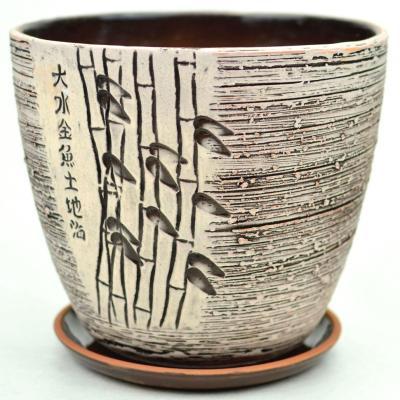 Горшок бутон Музыка ветра бел. №2 d15  ИВ 09 в интернет гипермаркете «Планета Лета». Фото