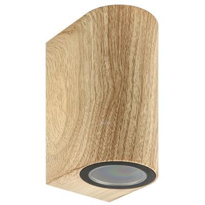 Садовый светильник, под две лампы GU10,  накладной, сосна, UUL-P52A 2х6W/GU10 IP65 PINE в интернет гипермаркете «Планета Лета». Фото