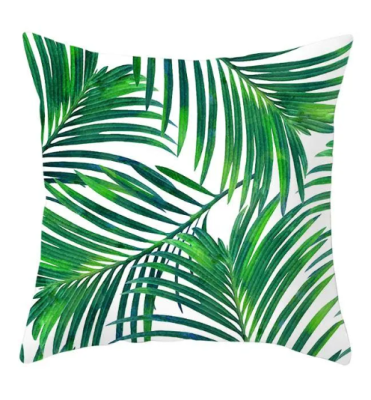 Подушка декоративная Пальмы 45x45 см A35992290 в интернет гипермаркете «Планета Лета». Фото