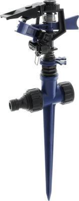 Разбрызгиватель GREEN APPLE 360 град, импульсный, вращающийся, пластик (12/48) в интернет гипермаркете «Планета Лета». Фото