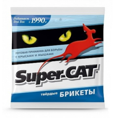 Супер Кэт твердый брикет 48г N100 в интернет гипермаркете «Планета Лета». Фото