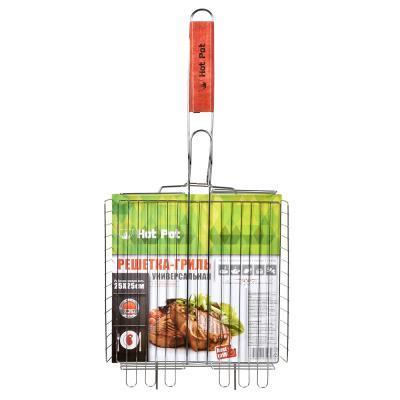 Решетка-гриль универсальная глубокая, HOT POT 50(+5)x25x25x4 cм / 8 61338 Hot Pot в интернет гипермаркете «Планета Лета». Фото Решетка-гриль универсальная глубокая, HOT POT 50(+5)x25x25x4 cм / 8 61338 в интернет гипермаркете «Планета Лета». Фото