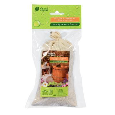 Запарка травяная "Крепкое здоровье" для купели и бочки 125 гр БШ 33448 в интернет гипермаркете «Планета Лета». Фото